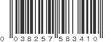 UPC 038257583410