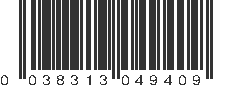 UPC 038313049409