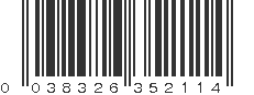 UPC 038326352114