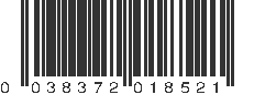 UPC 038372018521