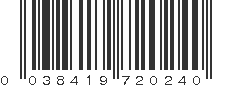 UPC 038419720240