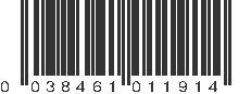 UPC 038461011914