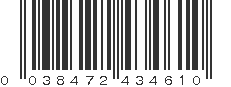 UPC 038472434610