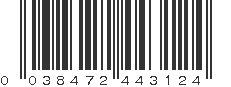 UPC 038472443124