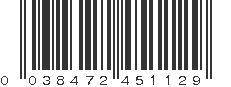 UPC 038472451129