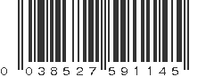 UPC 038527591145