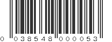 UPC 038548000053