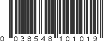 UPC 038548101019