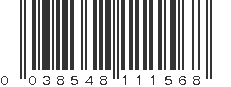 UPC 038548111568