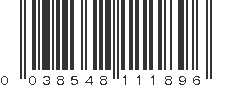 UPC 038548111896