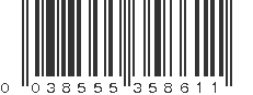 UPC 038555358611