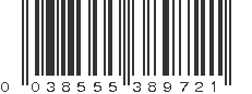 UPC 038555389721