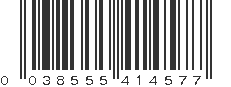 UPC 038555414577