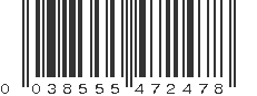 UPC 038555472478