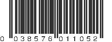 UPC 038576011052