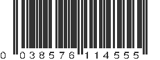 UPC 038576114555