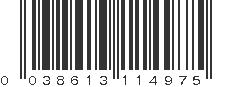 UPC 038613114975