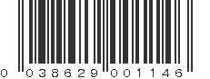 UPC 038629001146