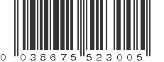 UPC 038675523005