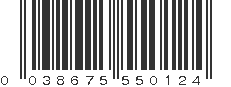 UPC 038675550124