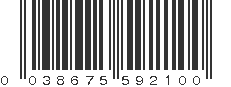 UPC 038675592100