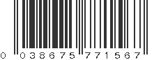 UPC 038675771567