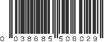 UPC 038685506029