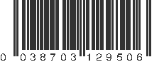 UPC 038703129506