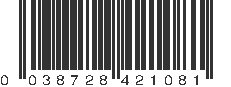 UPC 038728421081