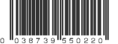 UPC 038739550220