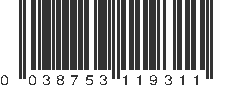 UPC 038753119311