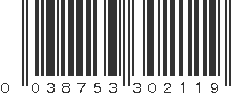 UPC 038753302119