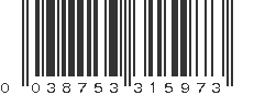 UPC 038753315973