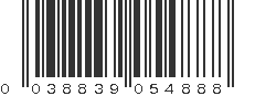 UPC 038839054888