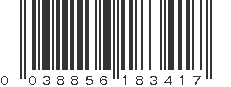 UPC 038856183417