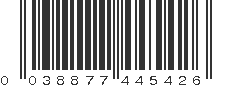 UPC 038877445426