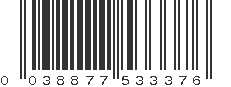 UPC 038877533376