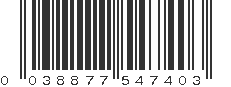 UPC 038877547403