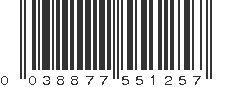 UPC 038877551257