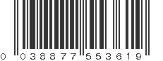 UPC 038877553619