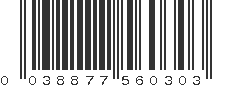 UPC 038877560303