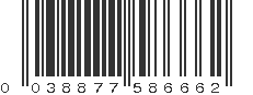 UPC 038877586662