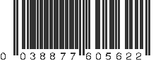 UPC 038877605622