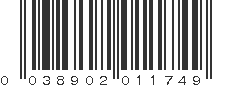 UPC 038902011749