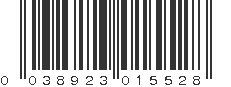 UPC 038923015528