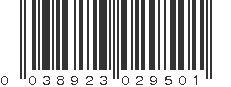 UPC 038923029501