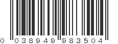 UPC 038949983504