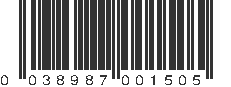 UPC 038987001505