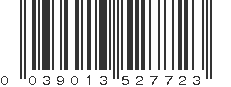 UPC 039013527723