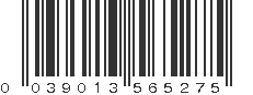 UPC 039013565275